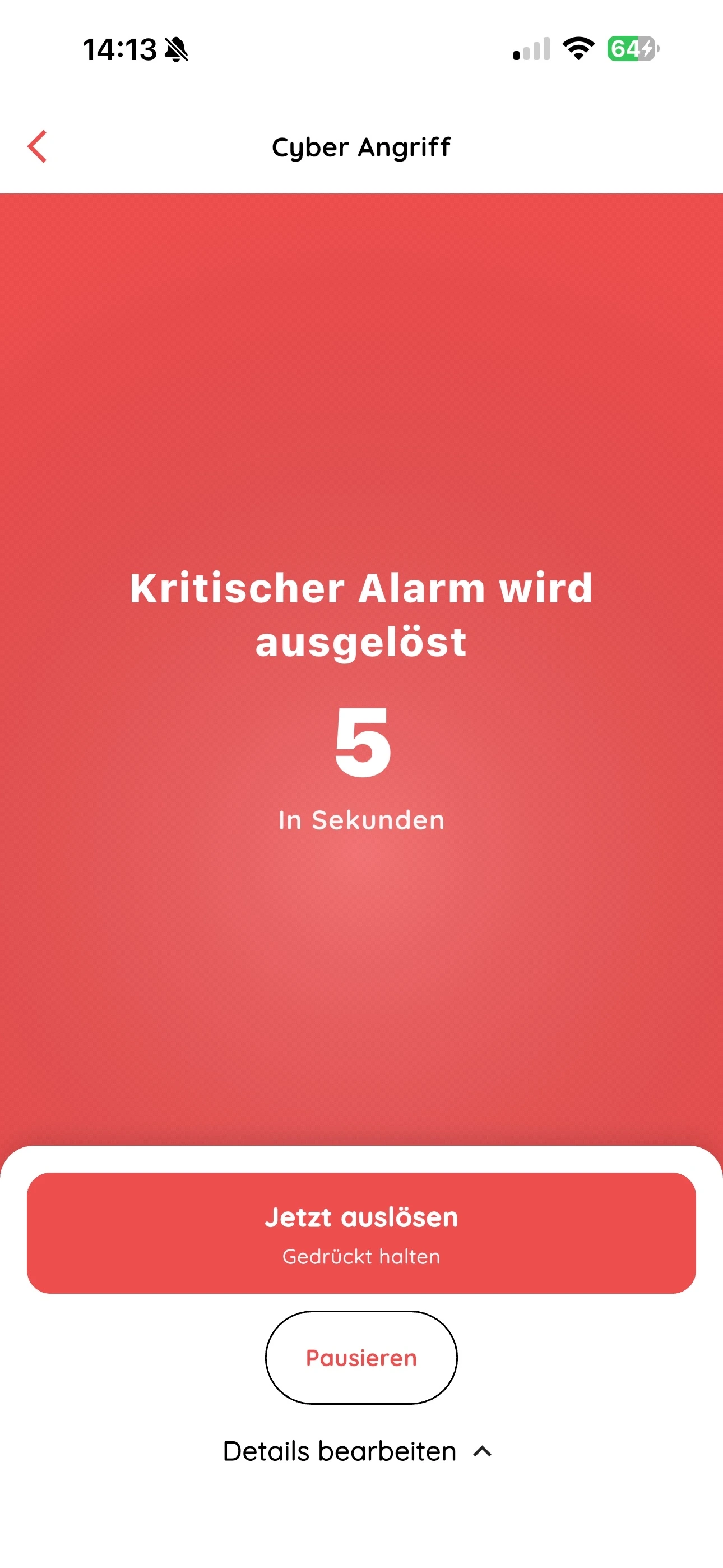 Mit einem Klick – die richtigen Personen alarmiert